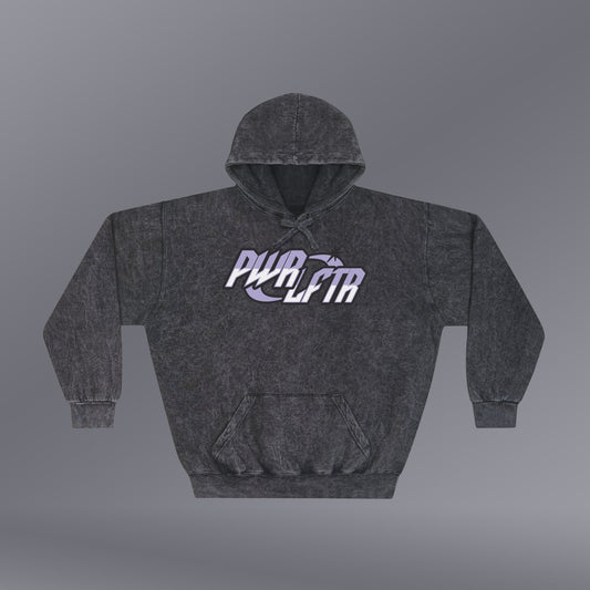 PWR LFTR Mineral Wash Hoodie Y2K