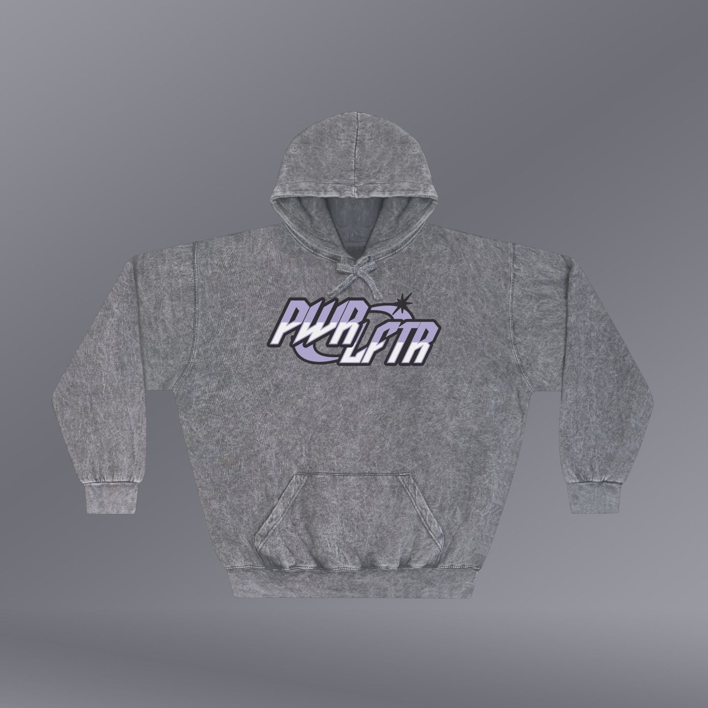 PWR LFTR Mineral Wash Hoodie Y2K